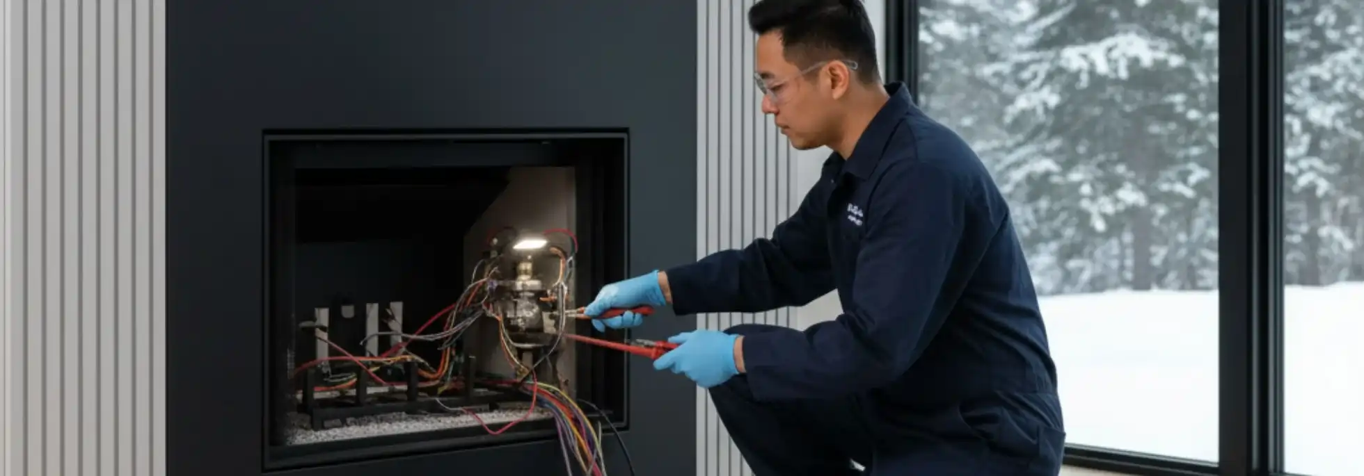  Gas Fireplace Repair - HVAC Whitby