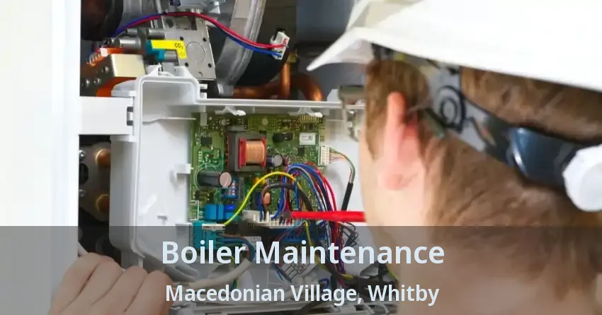 Boiler Maintenance Macedonian Village, Whitby - ON