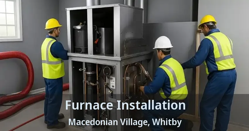 Furnace Installation Macedonian Village, Whitby - ON