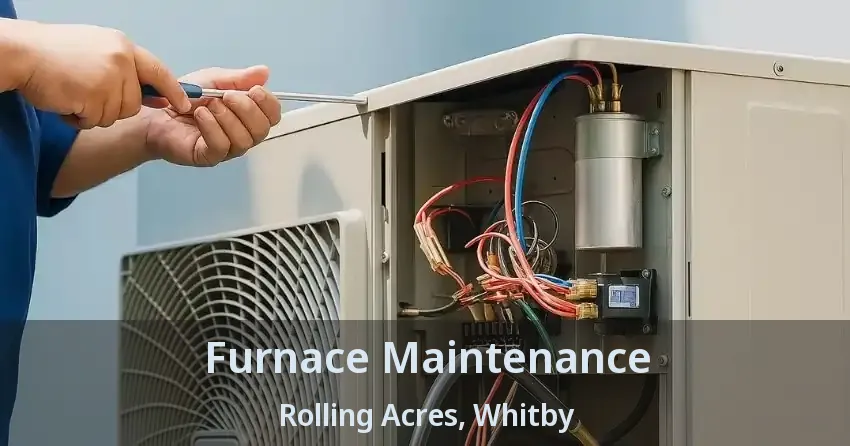 Furnace Maintenance Rolling Acres, Whitby - ON