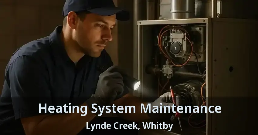 Heating System Maintenance Lynde Creek, Whitby - ON
