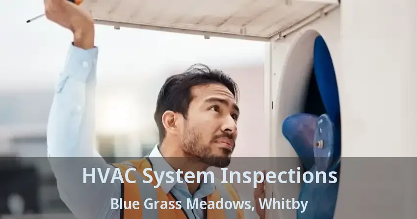 HVAC System Inspections Blue Grass Meadows, Whitby - ON