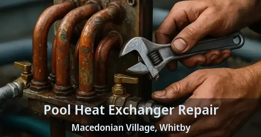 Pool Heat Exchanger Repair Macedonian Village, Whitby - ON
