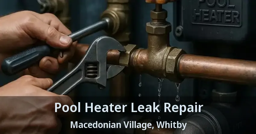 Pool Heater Leak Repair Macedonian Village, Whitby - ON